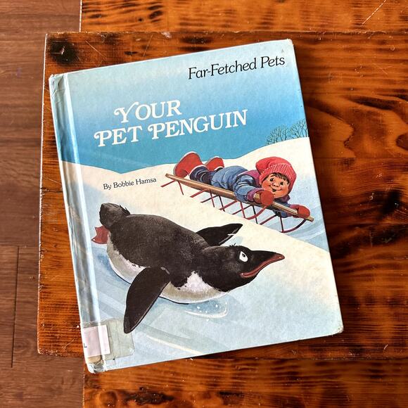 Vintage 1994 Far-Fetched Pets Your Pet Penguin Hardcover Book - Picture 1 of 9